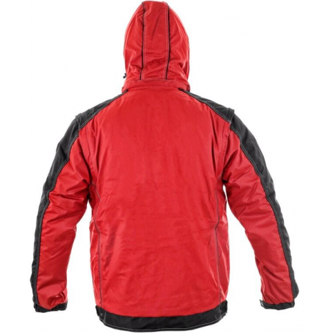 Pánska zimná bunda IRVINE, červeno-čierna