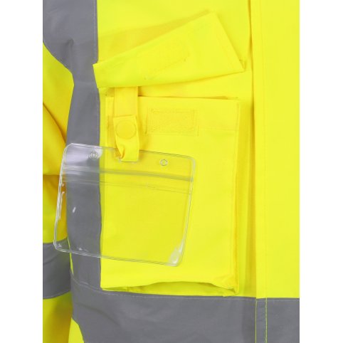 Pánska reflexná bunda SINGER PACA HV 4v1, žlto-modrá