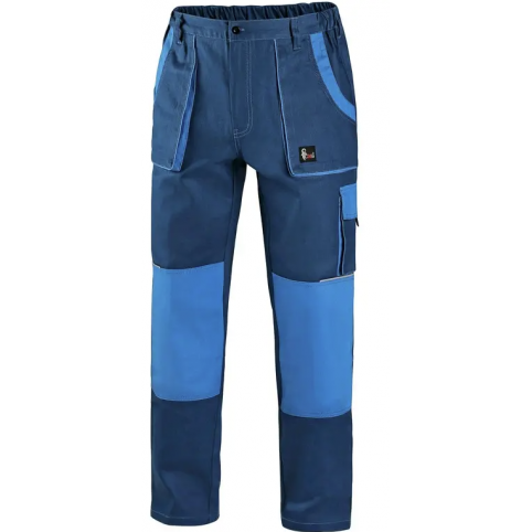 Pánske nohavice CXS LUXY JOSEF, modro-modré