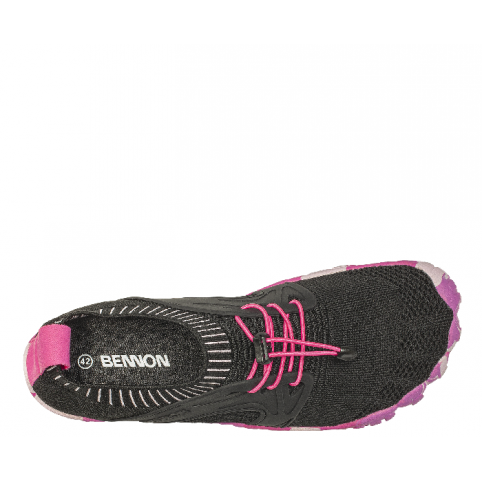 Voľnočasová obuv BOSKY BAREFOOT, čierno-ružová, Bennon