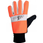Celokožené kombinované rukavice  CXS TEMA s blistrom a potlačou