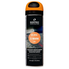 Značkovací sprej SOPPEC S-MARK Fluo, oranžový, 500ml