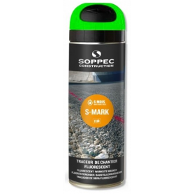 Značkovací sprej SOPPEC S-MARK Fluo, zelený, 500ml