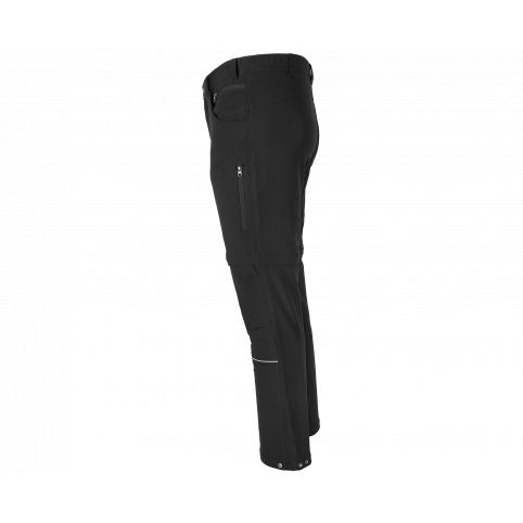 Pánske outdoorové nohavice FOBOS 2 v 1 s odopínajúcimi nohavicami, čierne, Bennon