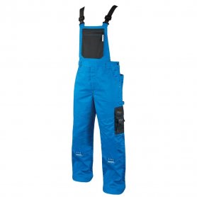 Pánske nohavice na traky 4TECH, modro-čierne