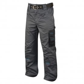 Predĺžené pánske nohavice 4TECH, sivo čierne