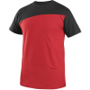 Pánske tričko CXS OLSEN, červeno-čierne