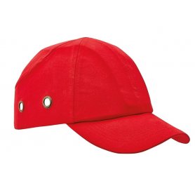 Bezpečnostná čiapka s ochrannou výstuhou DUIKER, červená