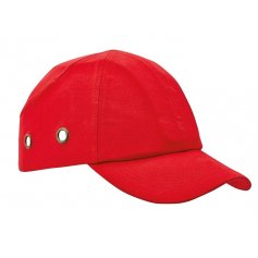 Bezpečnostná čiapka s ochrannou výstuhou DUIKER, červená