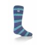 Heat Holders termo ponožky detské prúžkované, modré