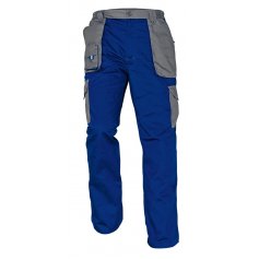 Monterkové nohavice MAX EVOLUTION, modro-sivé