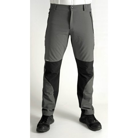 Pánske nohavice SALATÍN, sivo-čierne