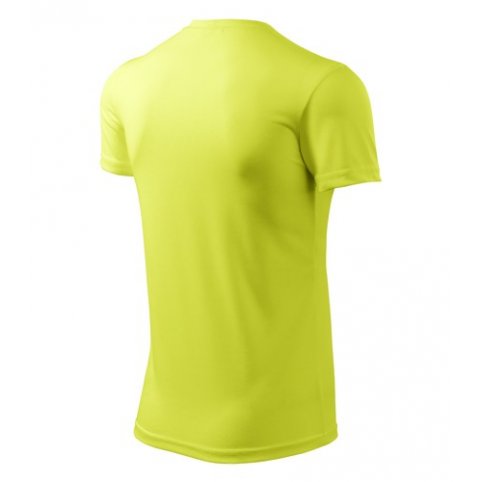 Pánske tričko s krátkym rukávom FANTASY, neónovo-žlté