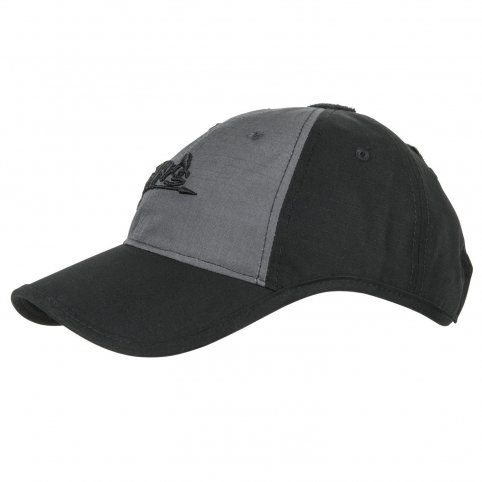 Šiltovka LOGO CAP black/shadow grey, Helikon-Tex