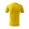 Detské tričko s krátkym rukávom CLASSIC NEW, žlté