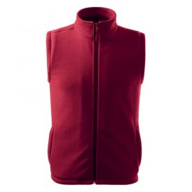Fleecová vesta NEXT 518, malboro červená