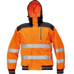 Zimná bunda Knoxfield Hi-Vis Pilot, oranžová