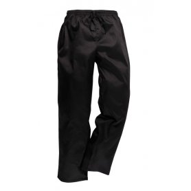 Kuchárske nohavice C070 na šnúrku, čierne
